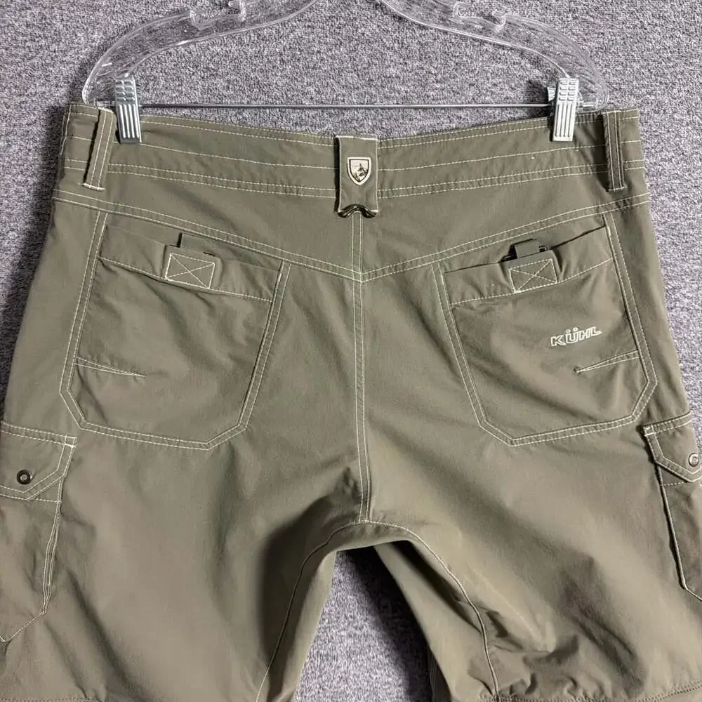Kuhl Men's 38x32 Brown Renegade Convertible Stealth Zip Off Pants Outdoors Gear